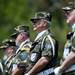 The Washtenaw County Honor Guard stands in attention on Sunday, May 26. Daniel Brenner I AnnArbor.com